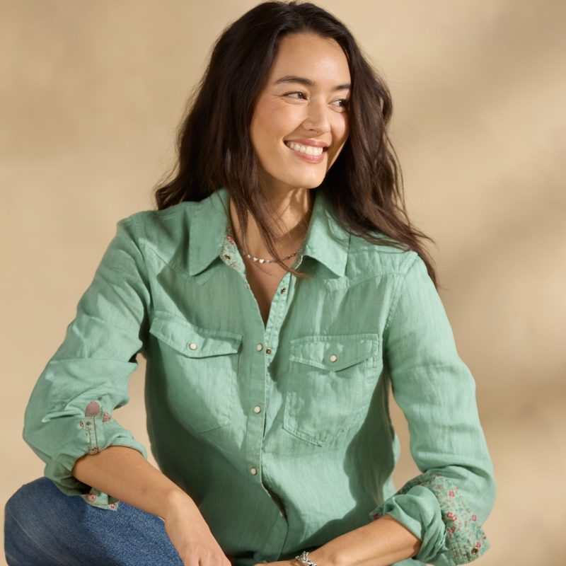 Willow Linen Shirt - Petites