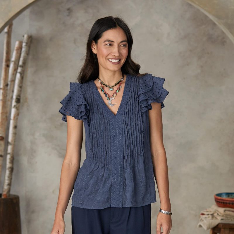 Lille Flutter Top. Petite