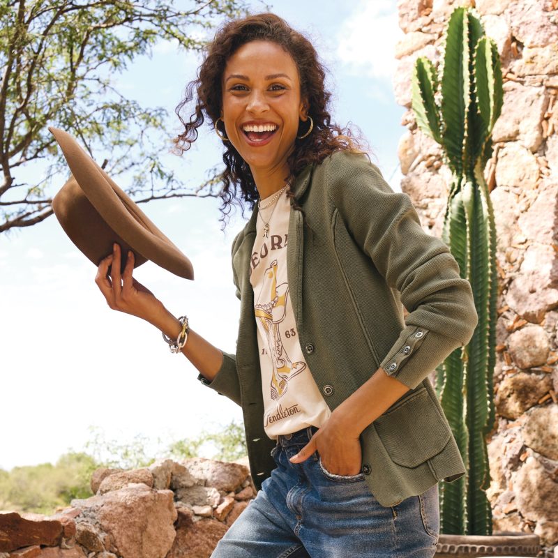 Horizon Sweater Blazer. Petite