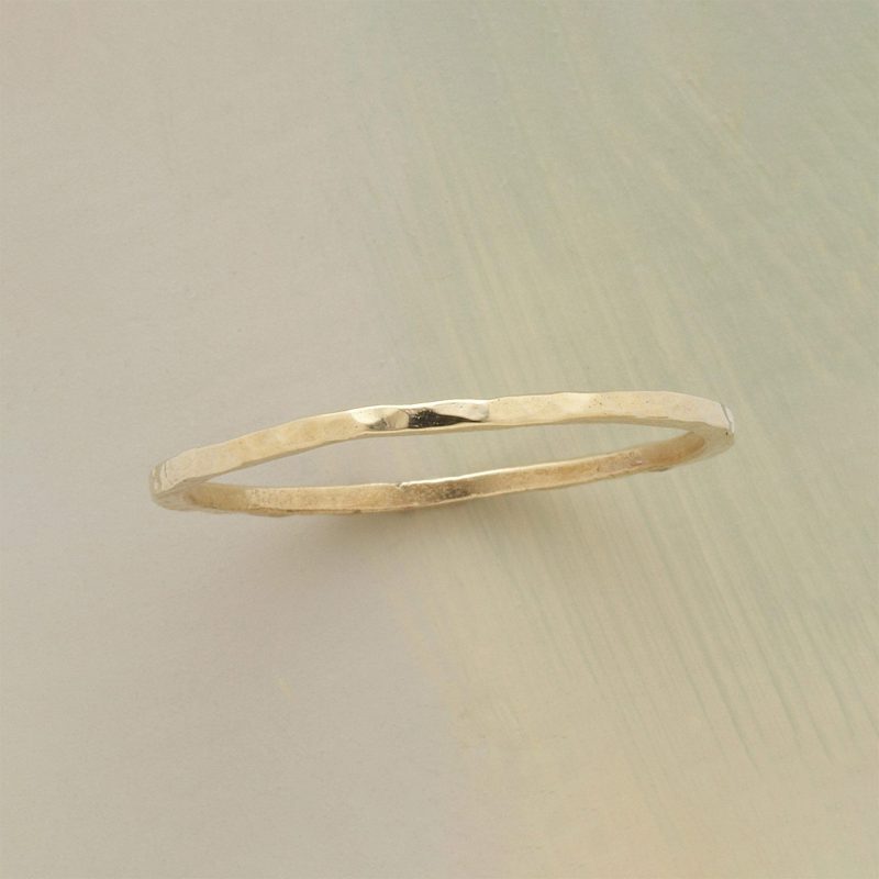 Wafer Thin Gold Band