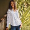 Valeria Eyelet Shirt