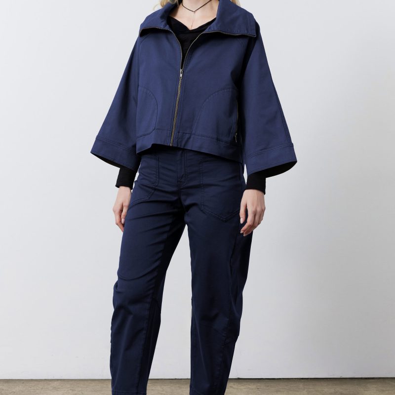 The Soft Twill Swing Jacket